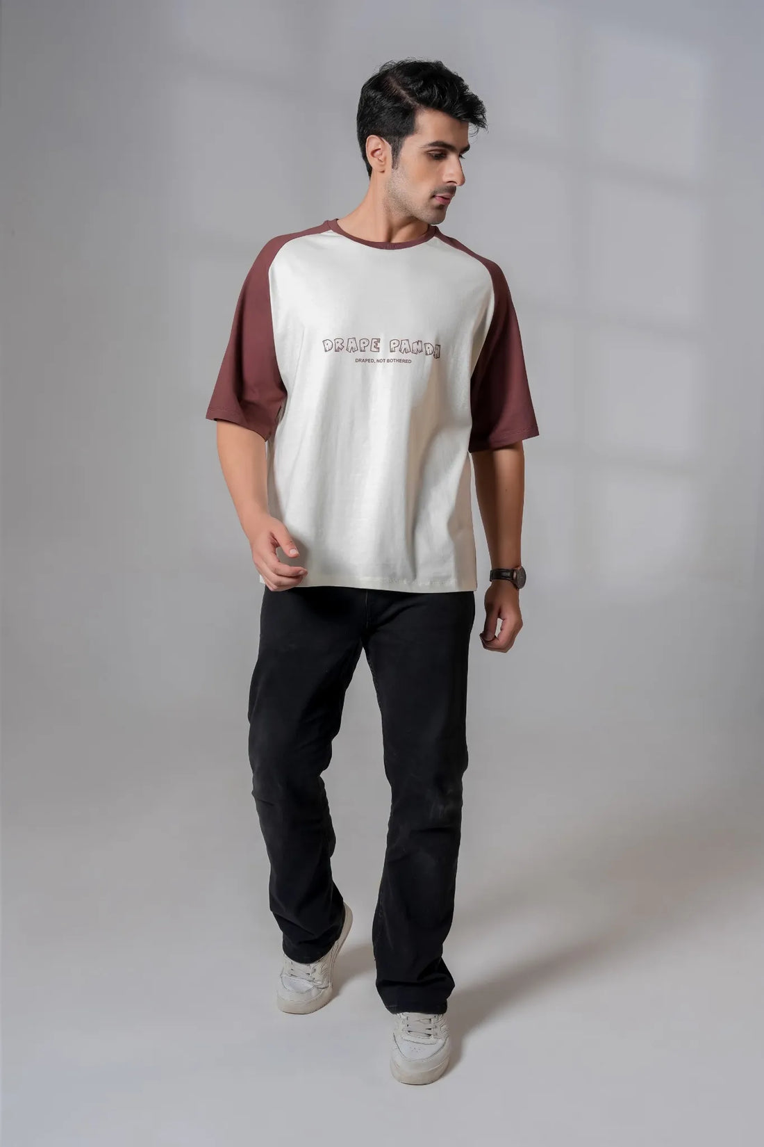 Men's Oversized Raglan Sleeve T-Shirt