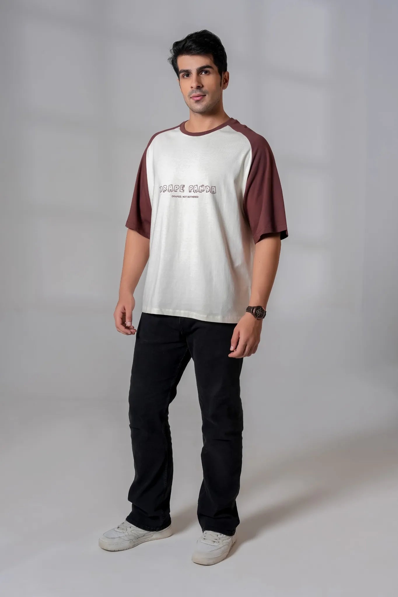 Men's Oversized Raglan Sleeve T-Shirt