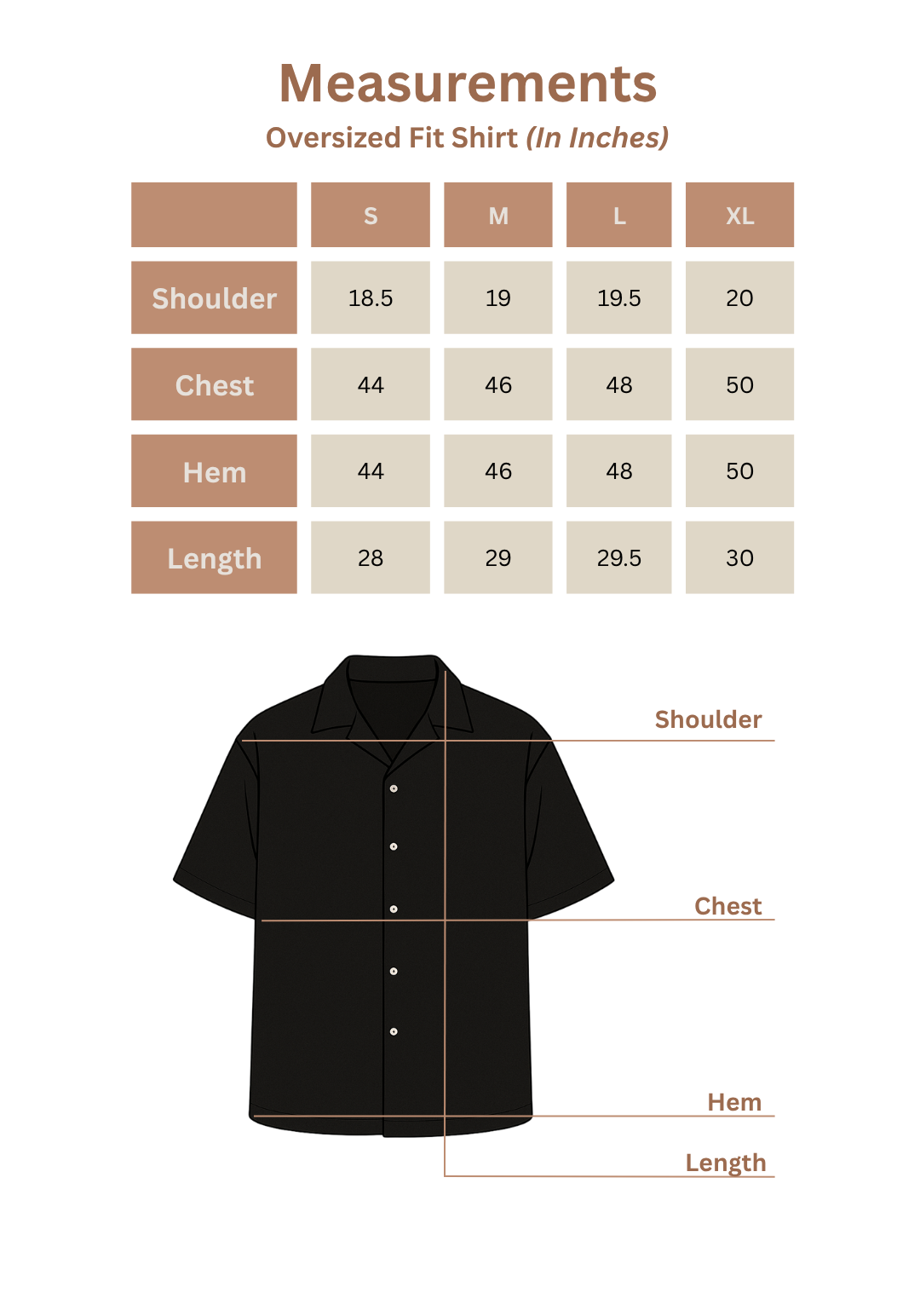 Off-White Linen Blend Oversized Shirt